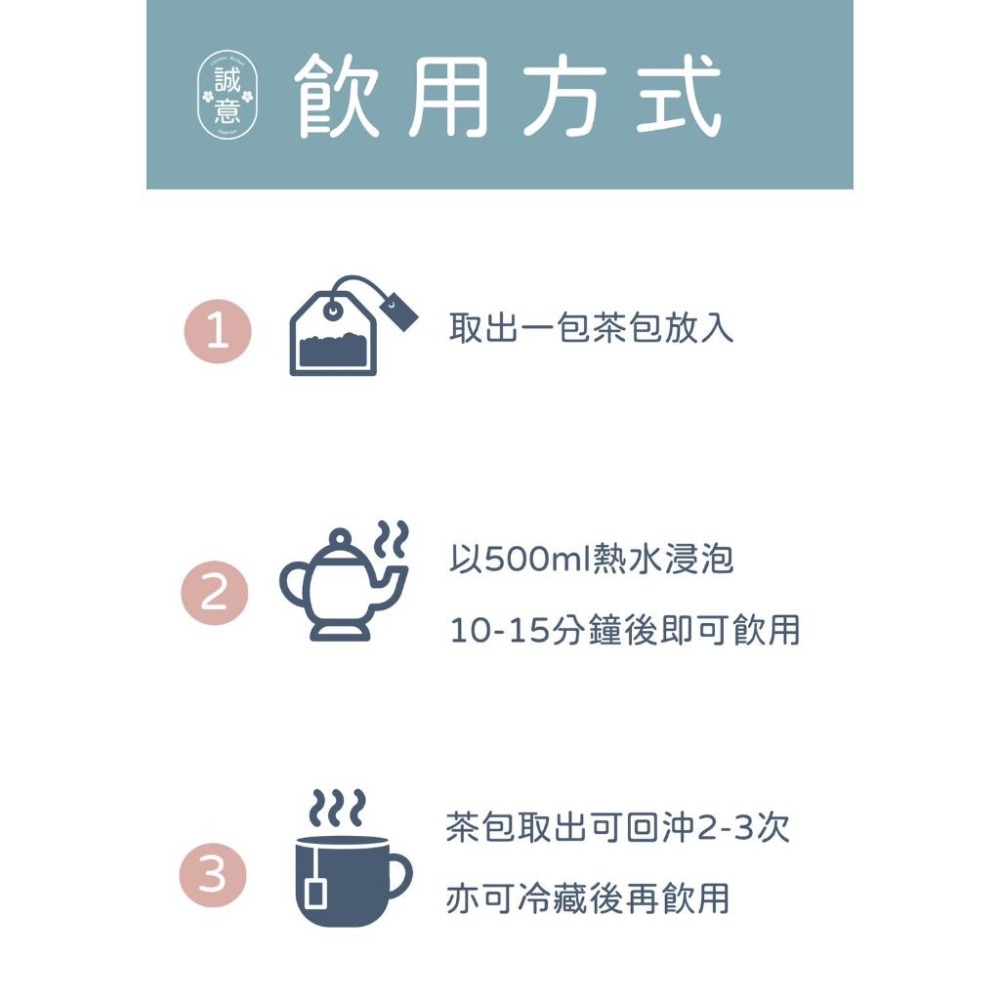 【誠意漢方】養身茶包｜元氣能量代謝｜退火｜強身｜枸杞｜菊花｜決明子｜桑葉｜七葉膽｜銀花｜-細節圖8