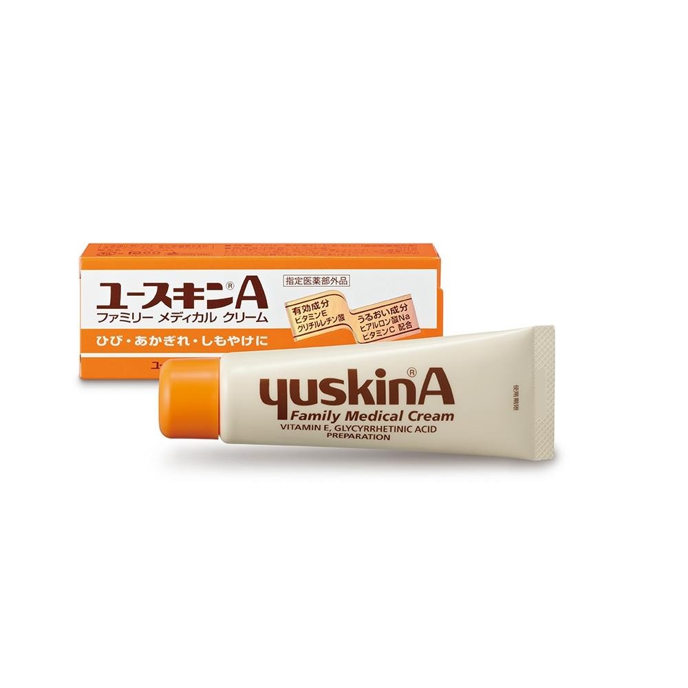 悠斯晶乳霜120g｜按壓型180g｜補充包180g｜悠斯晶A乳霜30g(攜帶型)｜日本製｜滋潤保濕｜乾燥肌護理-細節圖2