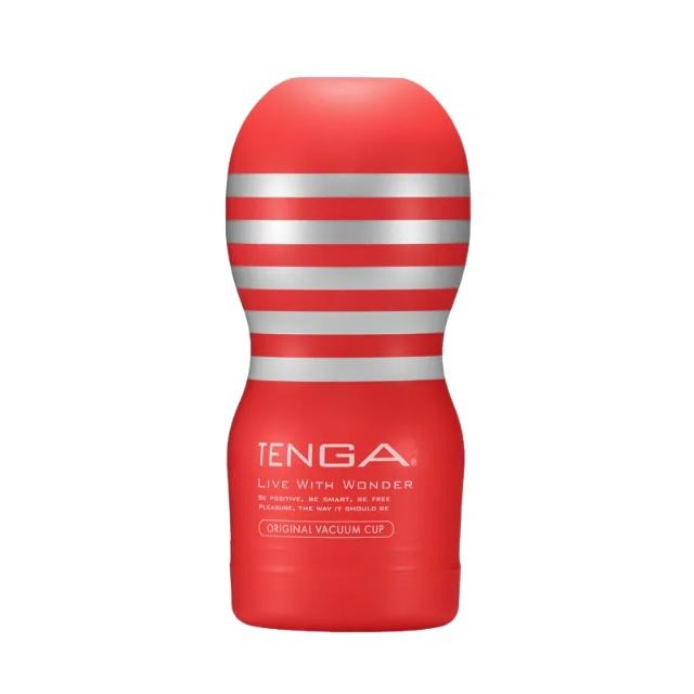 TENGA CUP 真空杯 標準版 紅色｜一次性飛機杯｜男性用品｜潤滑液內附｜TOC-201-細節圖3