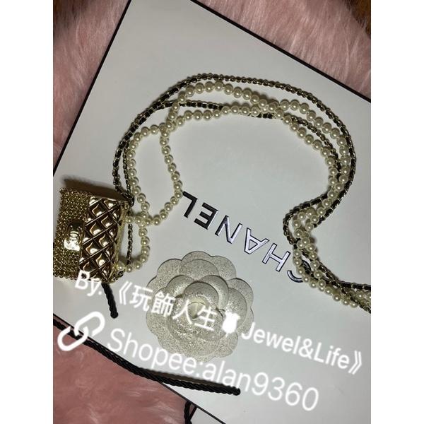 CHANEL 香奈兒 2020 超美 限量 聖誕節 銀白 亮粉 山茶花 配件 包裝-細節圖6