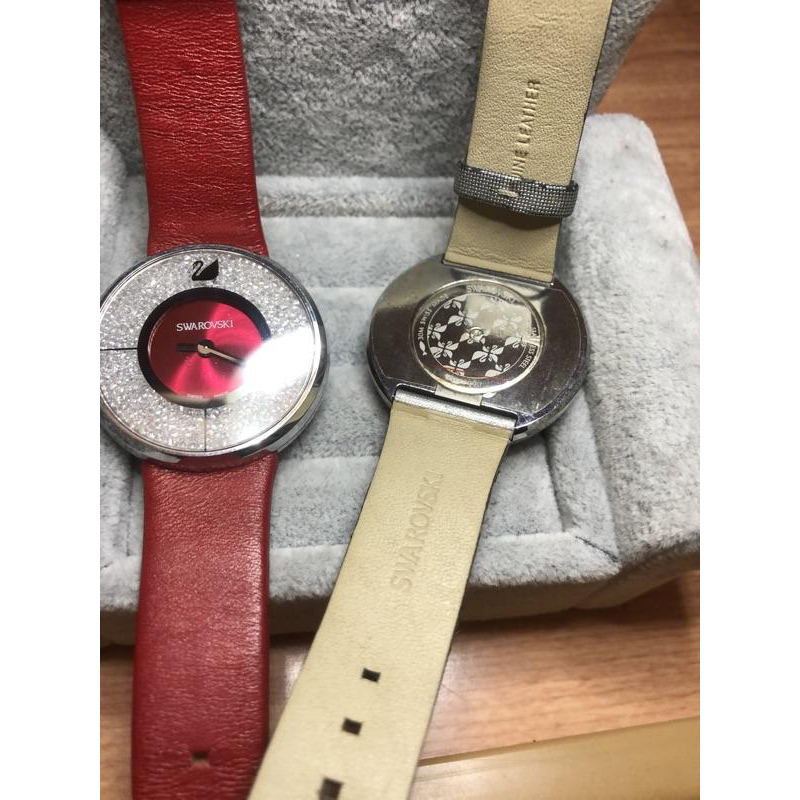 Swarovski 施華洛世奇 天鵝 滿鑽 二手 手錶-細節圖7
