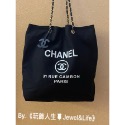 品牌經典💯專櫃VIP贈品31RUE CAMBON PARIS Chanel系列 棉麻質感 加厚帆布袋 購物包 托特包-規格圖9