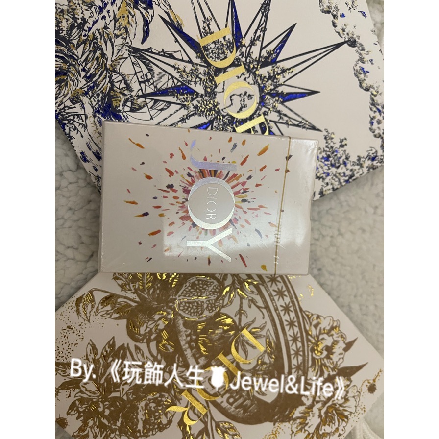 品牌經典贈品系列💯 Dior JOY系列 銀白色 雷射版 撲克牌 紙牌-細節圖7