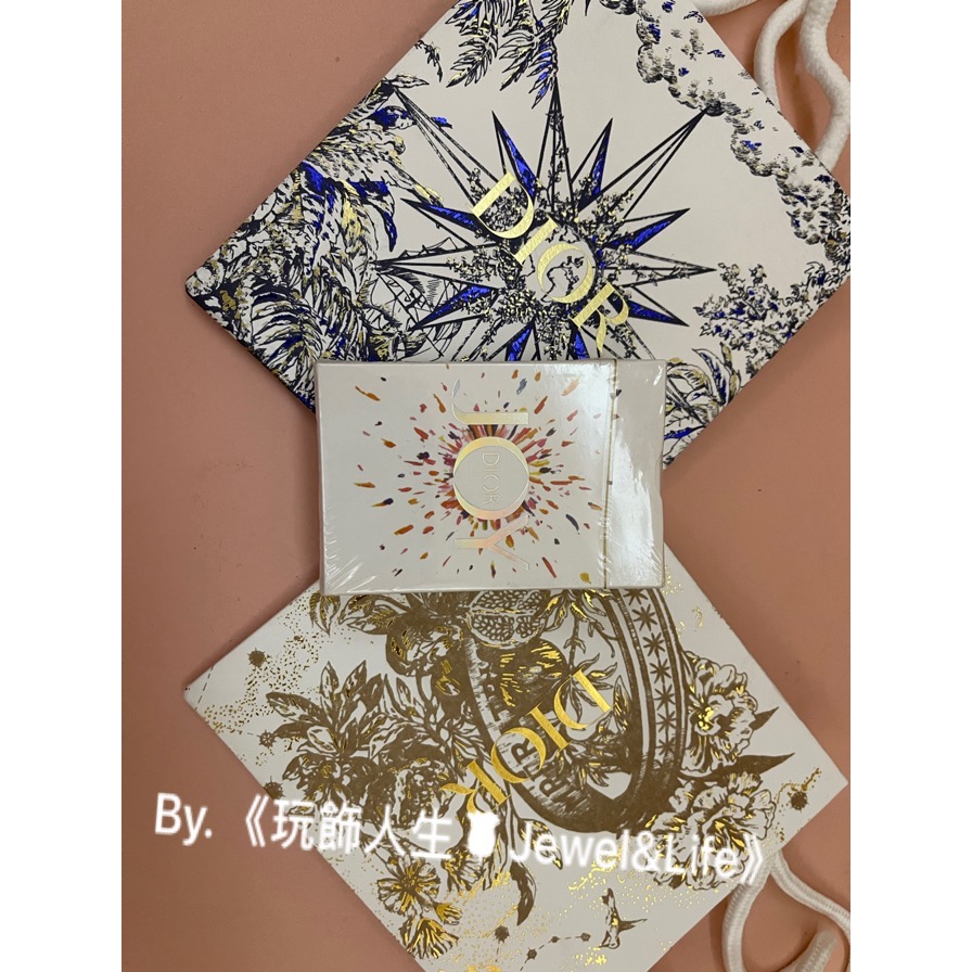 品牌經典贈品系列💯 Dior JOY系列 銀白色 雷射版 撲克牌 紙牌-細節圖8