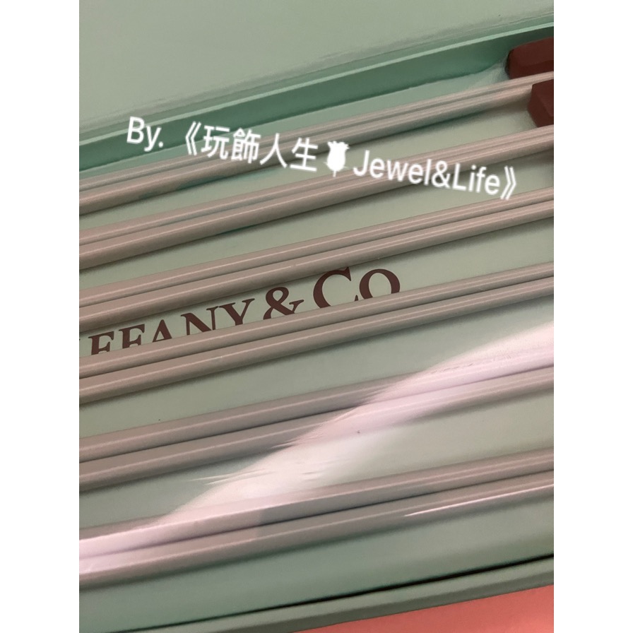 品牌VIP經典贈品系列💯 TIFFANY&CO超美 筷子🥢蝴蝶結 禮盒-細節圖4