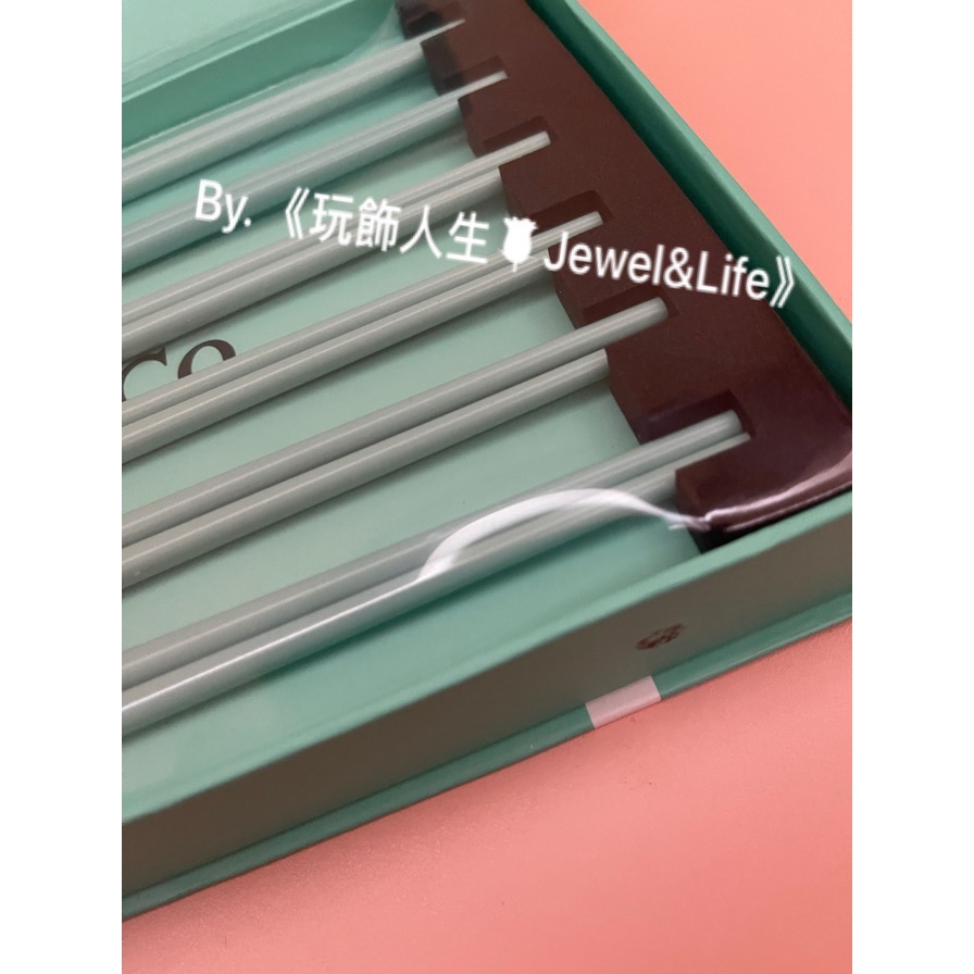 品牌VIP經典贈品系列💯 TIFFANY&CO超美 筷子🥢蝴蝶結 禮盒-細節圖5
