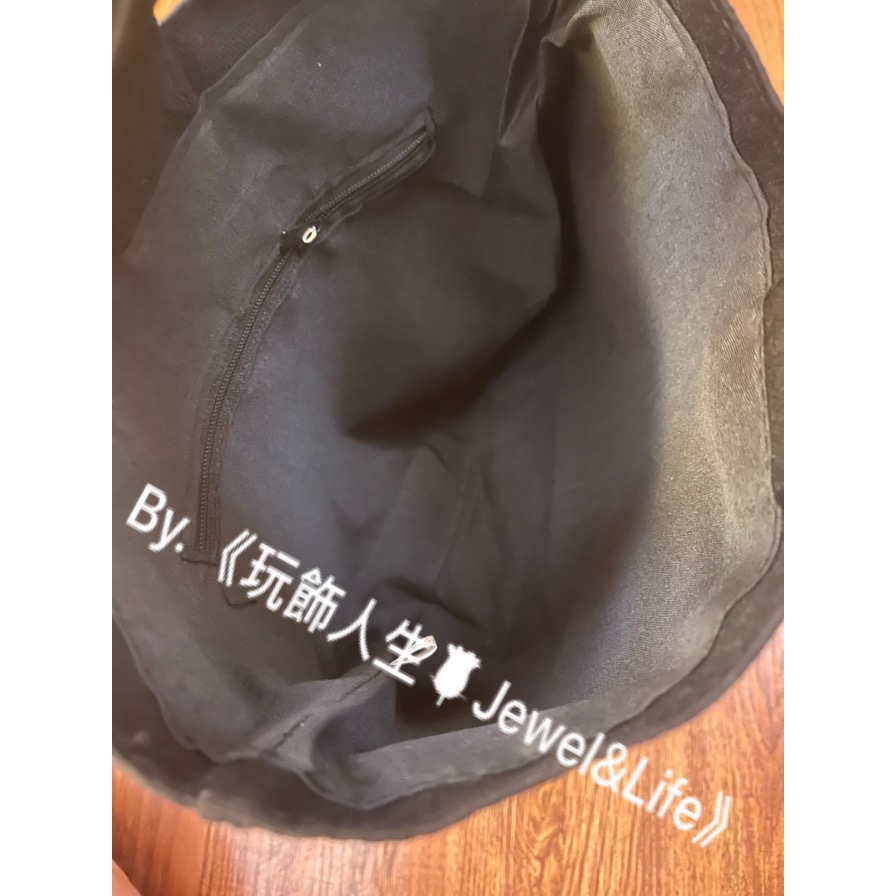 品牌VIP經典贈品MAKEUP系列💯 超美 雙C 小巧 Chanel超可愛加厚帆布材質 黑色字母LOGO 手提包環保袋-細節圖4