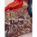 超美 Dior 藍色迷霧 紅李春桃 立體燙金 系列 CD 飾品盒、硬盒、多功能置物盒、擺飾、空盒、紙盒-規格圖9