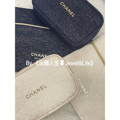 品牌VIP經典贈品MAKE UP系列💯 2023 限量聖誕款 Chanel 香奈兒 化妝包 收納包