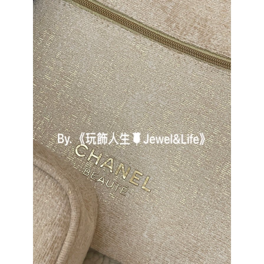 品牌VIP經典贈品MAKE UP系列💯 2023 限量聖誕款 Chanel 香奈兒 化妝包 收納包-細節圖3