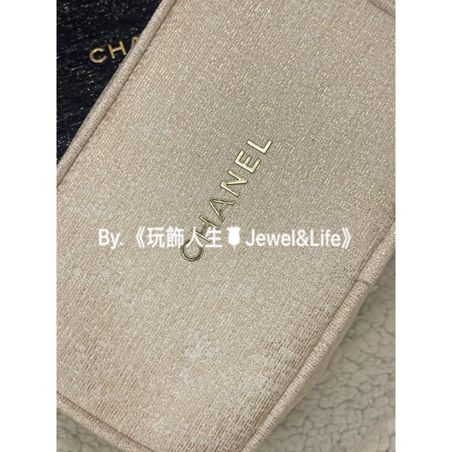 品牌VIP經典贈品MAKE UP系列💯 2023 限量聖誕款 Chanel 香奈兒 化妝包 收納包-細節圖4