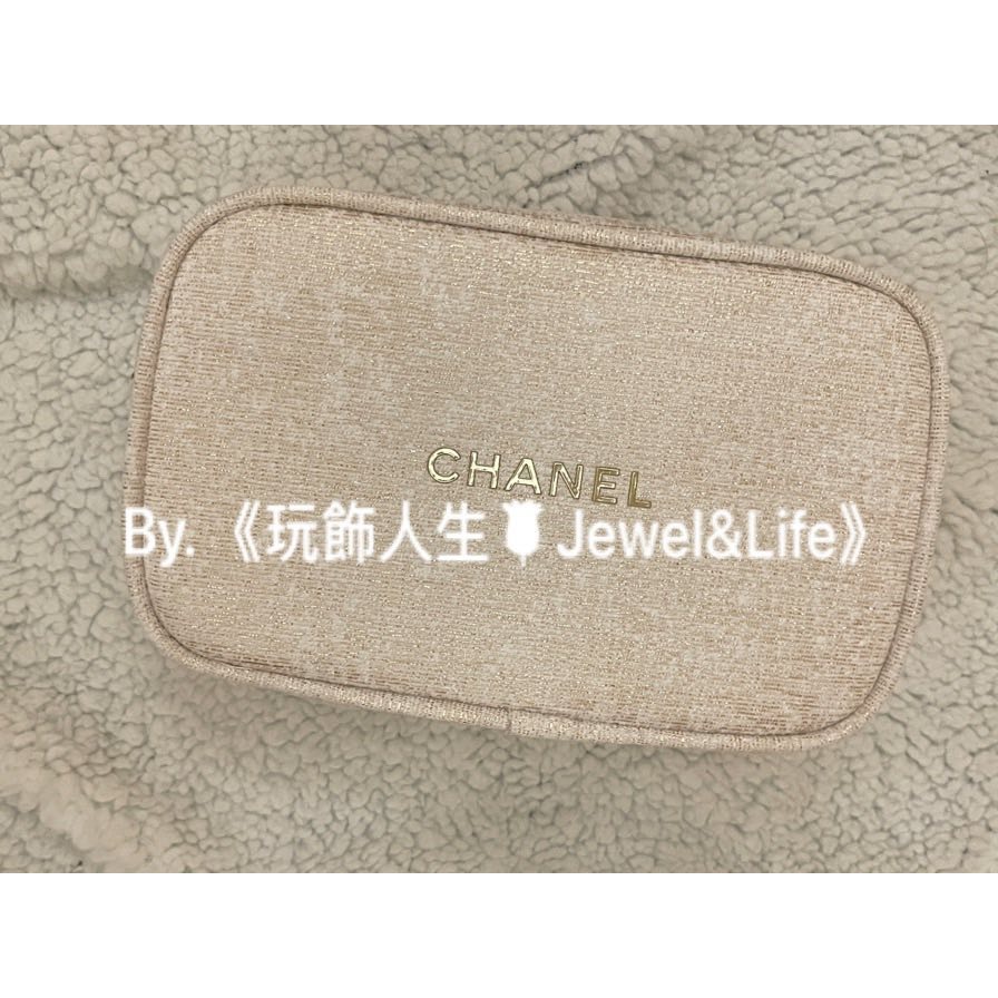 品牌VIP經典贈品MAKE UP系列💯 2023 限量聖誕款 Chanel 香奈兒 化妝包 收納包-細節圖6