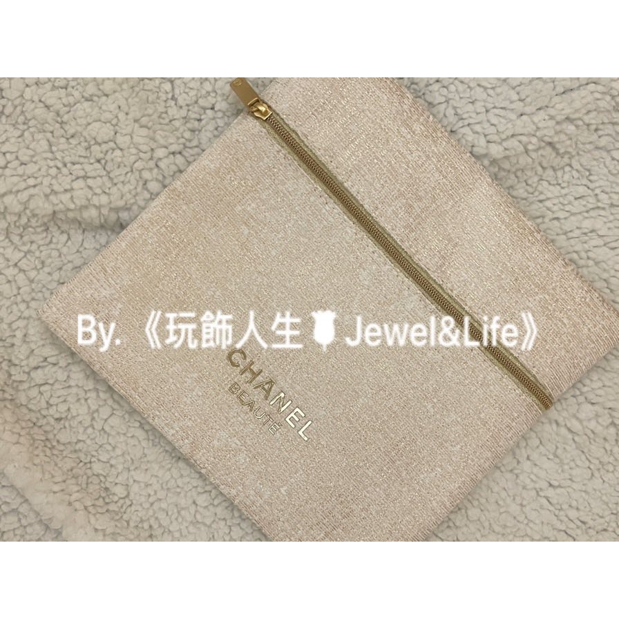 品牌VIP經典贈品MAKE UP系列💯 2023 限量聖誕款 Chanel 香奈兒 化妝包 收納包-細節圖7