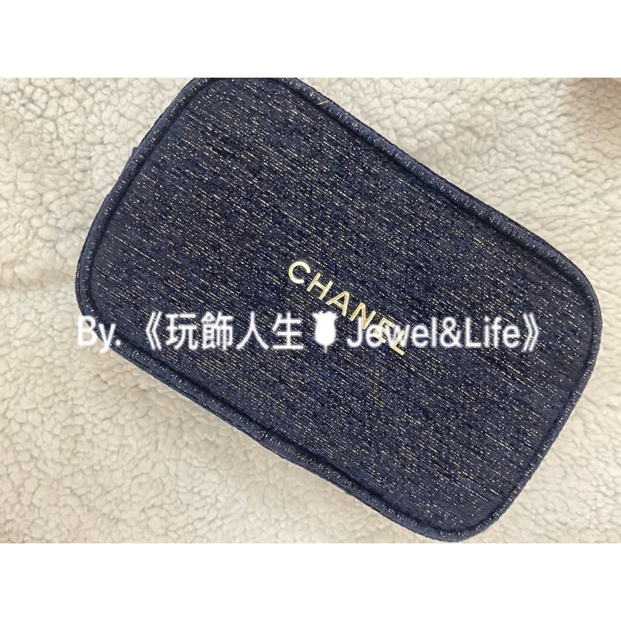 品牌VIP經典贈品MAKE UP系列💯 2023 限量聖誕款 Chanel 香奈兒 化妝包 收納包-細節圖8