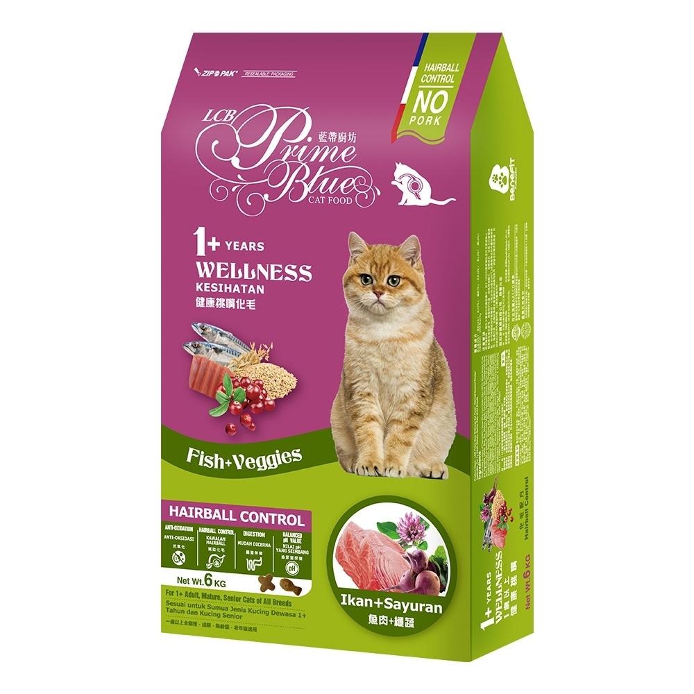 LCB藍帶廚坊 健康挑嘴貓糧 貓飼料 乾糧 化毛 挑嘴貓糧 貓食-細節圖4