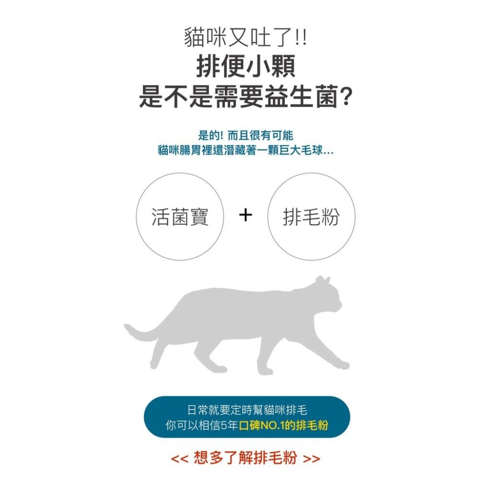 MORESON木入森 貓咪活菌寶 貓益生菌 綜合益生菌 40億活菌 綜合酵素 膳食纖維 半乳寡糖 果寡糖-細節圖6