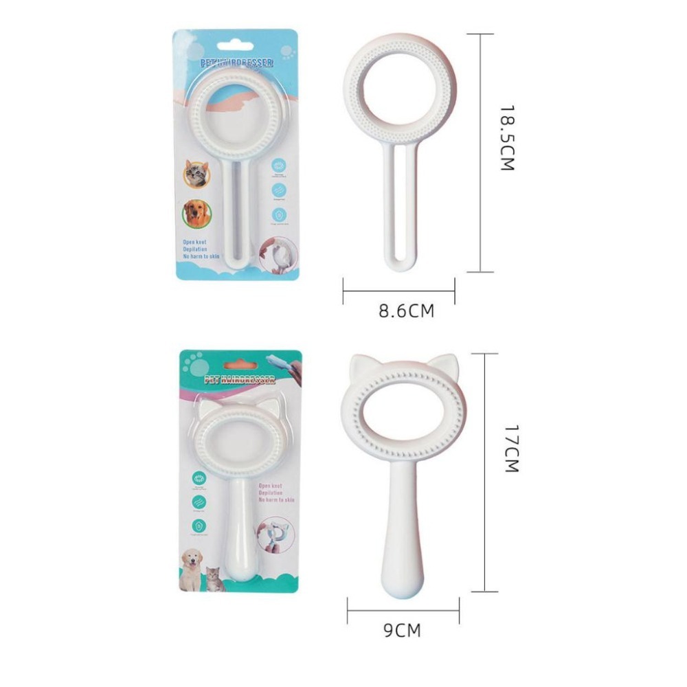 雙面寵物按摩除毛梳 寵物梳子 除毛梳 理毛 長短毛適用 兩面通用 快速除毛 貓狗-細節圖6