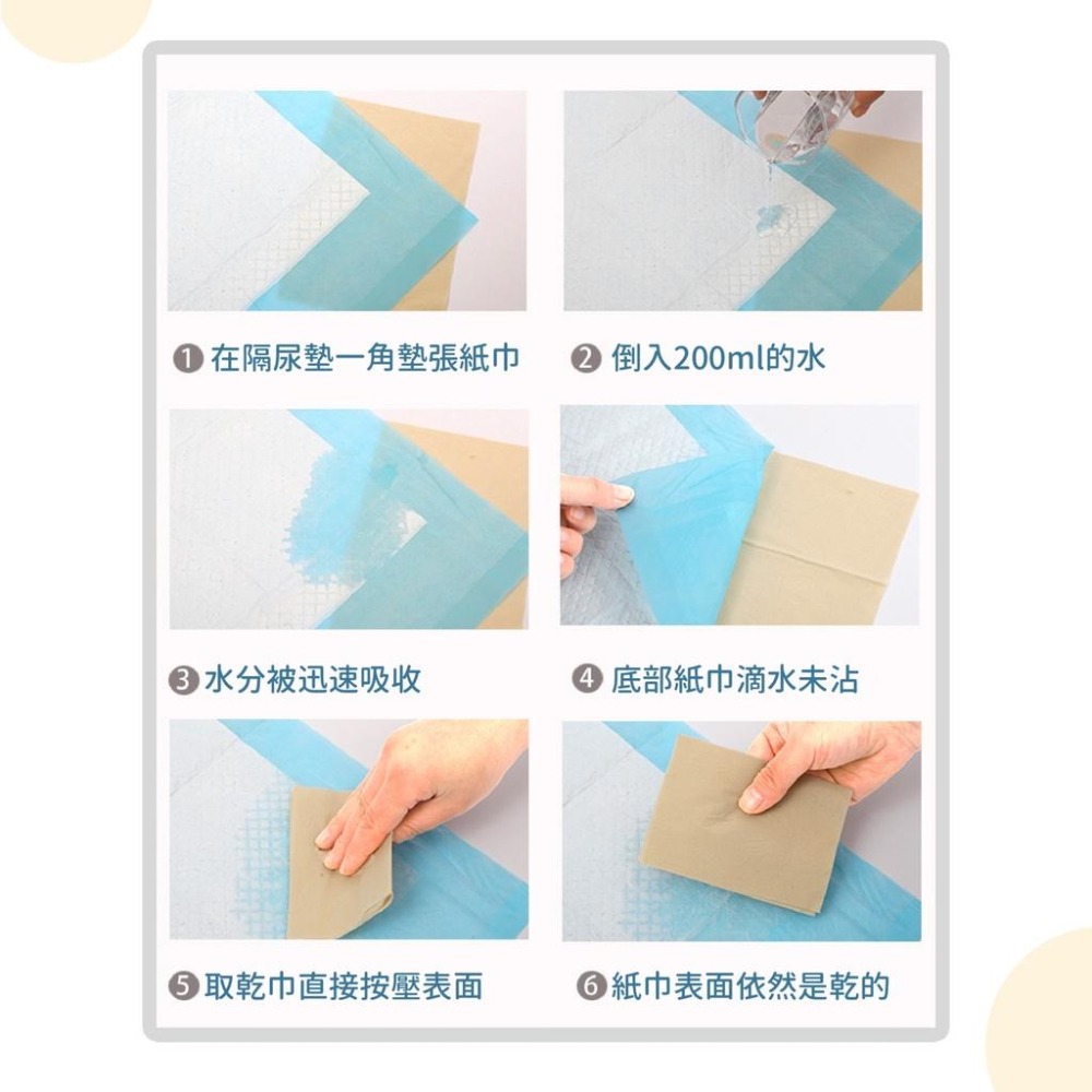 一天一張!海量吸水 芭絲特加厚無碳寵物尿布墊 加厚 除臭 吸水 超強 尿布 寵物用-細節圖4