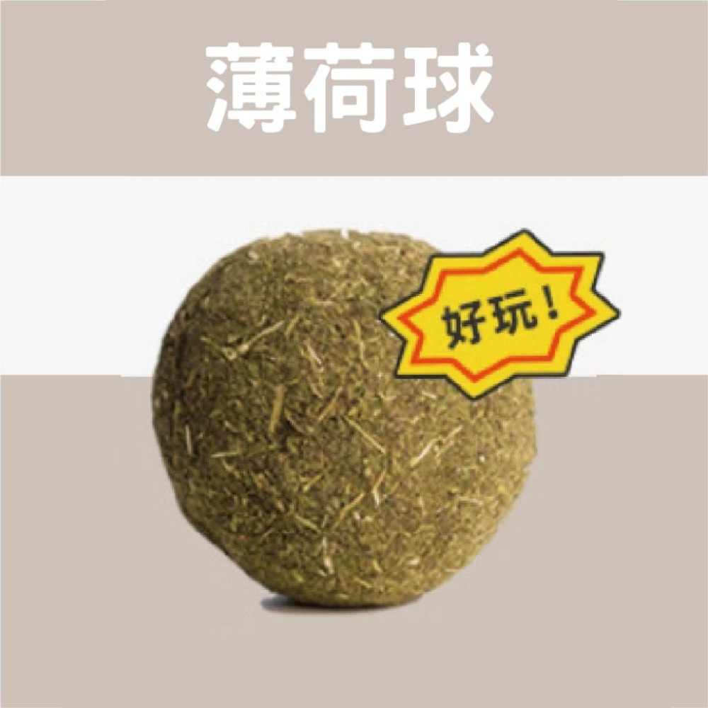 手作10CM 薄荷球 蟲癭果球 貓咪玩具 啃咬玩具 解悶用 實心製作 貓薄荷-細節圖5