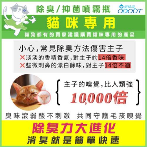 ODOUT臭味滾 寵物環境專用 除臭/抑菌噴霧 貓咪 狗狗 環境清潔-細節圖3