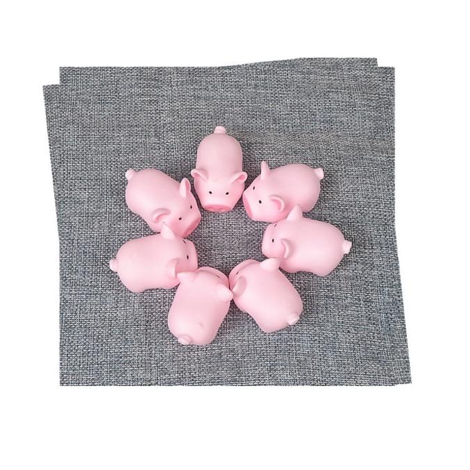 用中午吃便當剩下的錢買回家給狗玩 五秒爆掉~ 捏捏叫粉豬 發條玩具 玩具小豬 尖叫豬 發洩玩具 療癒小物 紓壓 捏捏樂-細節圖3