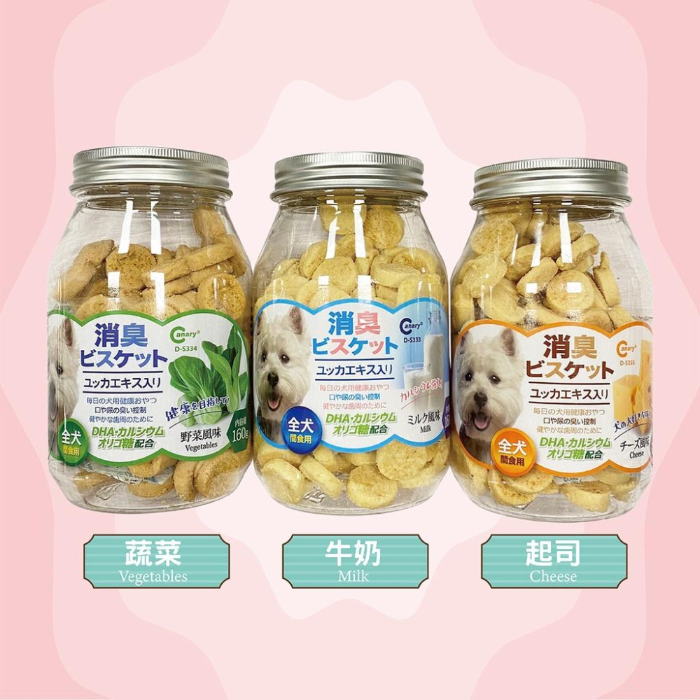 Canary點心時刻手做消臭點心餅 手做餅乾 起司 牛奶 蔬菜 寵物零食 狗餅乾 小點心-細節圖2
