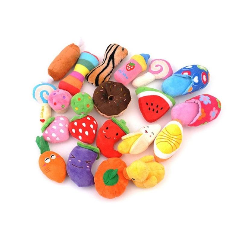 中小型犬磨牙發聲玩具 絨毛玩具 啃咬玩具 啾啾玩具 狗狗玩具 貓咪玩具 寵物玩具 小抱枕-細節圖6