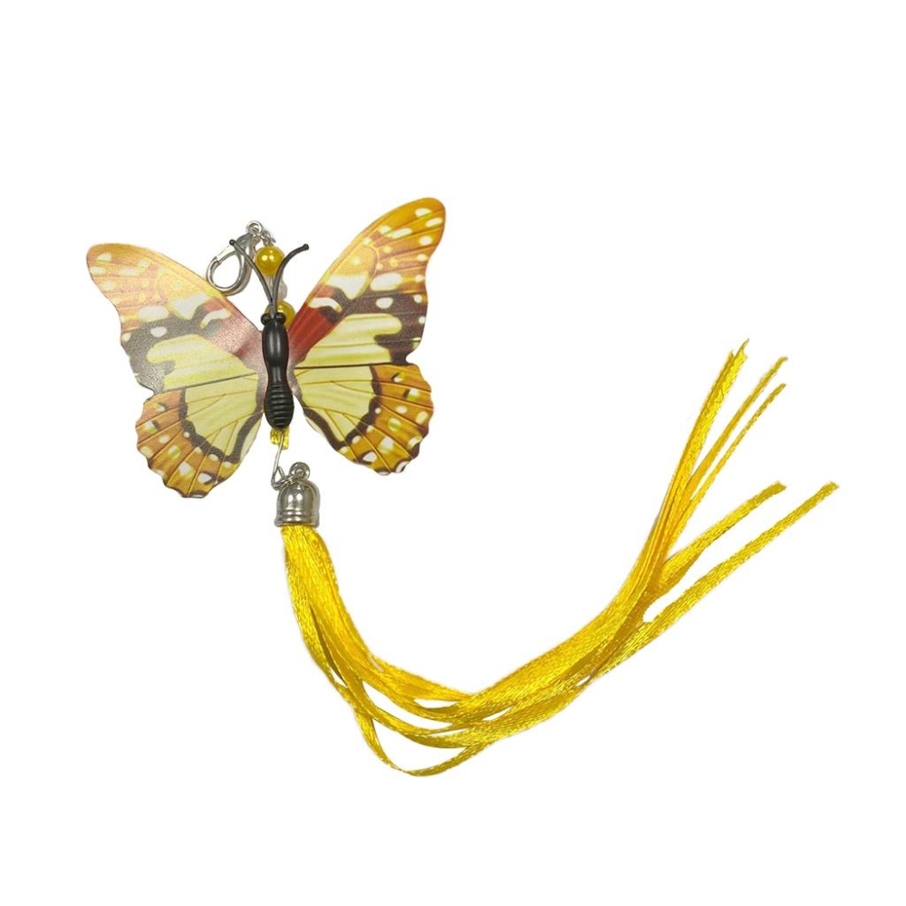 『蝴蝶替換頭賣場』逗得你不要不要的三節伸縮逗貓棒！逗貓棒替換頭 三節伸縮逗貓棒 貓玩具 寵物玩具 伸縮逗貓棒 寵物用品-細節圖2