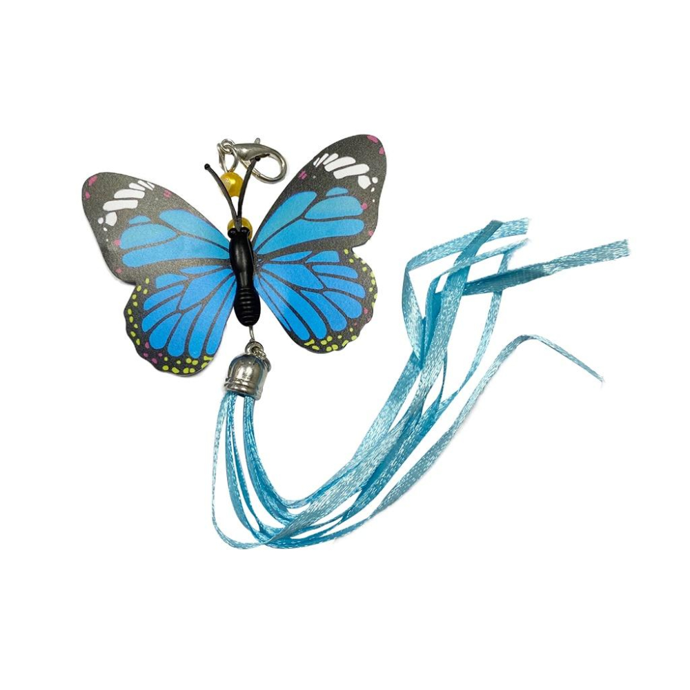 『蝴蝶替換頭賣場』逗得你不要不要的三節伸縮逗貓棒！逗貓棒替換頭 三節伸縮逗貓棒 貓玩具 寵物玩具 伸縮逗貓棒 寵物用品-細節圖4