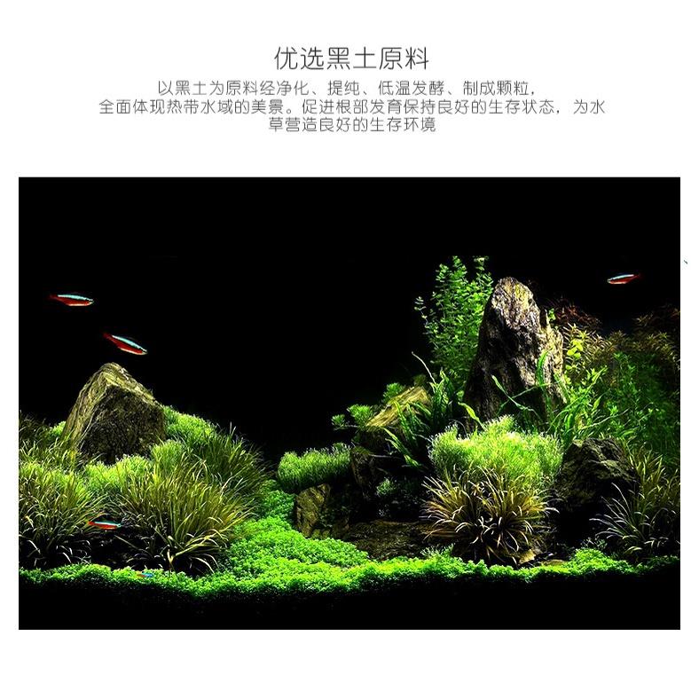 水草種植泥水草泥黑土 水草基肥 水草種植 魚缸造景 底土 底砂 底床 900g-細節圖6