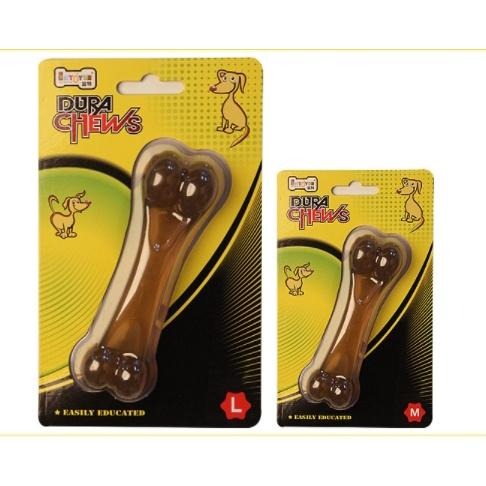 看我們家狗仔沒事就在咬看得我都累了~狗狗磨牙PU雙頭牛肉味拱形骨 潔牙骨 磨牙棒 潔齒 啃咬 耐咬 狗玩具-細節圖6