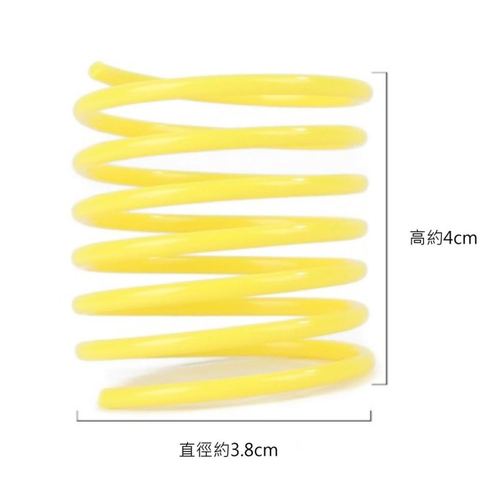 逗貓彈簧 貓咪彈簧 貓玩具 彈簧 彈跳玩具 寵物玩具 彩色彈簧-細節圖2