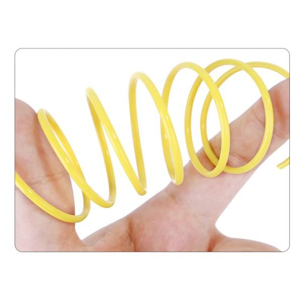 逗貓彈簧 貓咪彈簧 貓玩具 彈簧 彈跳玩具 寵物玩具 彩色彈簧-細節圖3