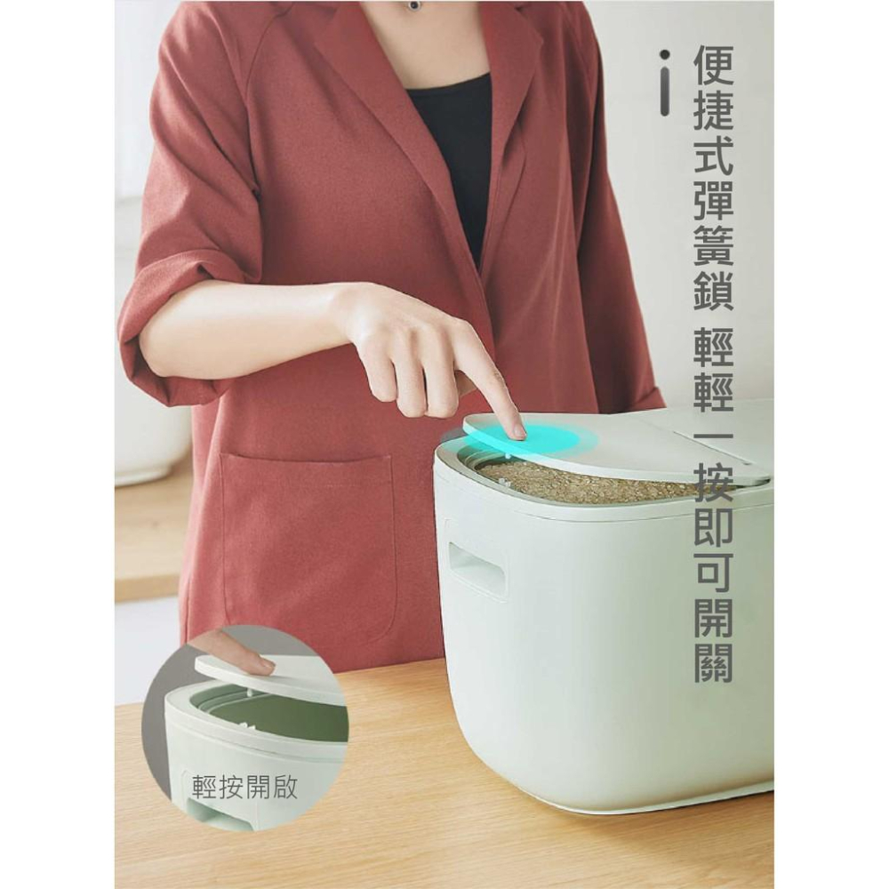 我不懂為什麼大包裝的飼料都不做夾鏈袋~寵物防潮飼料桶 飼料桶 乾糧桶 儲存桶 防潮 密封 狗糧 貓糧-細節圖6