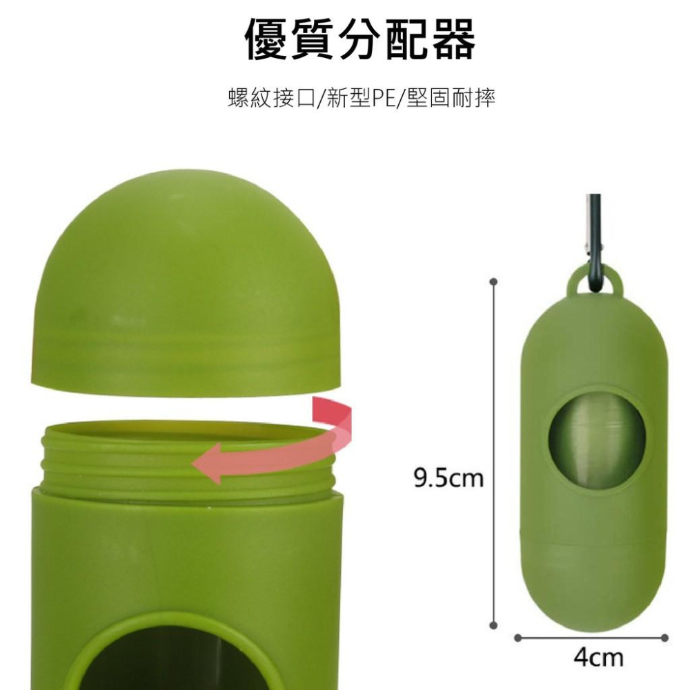 不要再讓海龜吃塑膠袋了好嗎？以後有看到新聞就算你的~環保可分解寵物垃圾袋 撿便器 撿便袋 寵物用品 寵物外出 垃圾收納-細節圖6