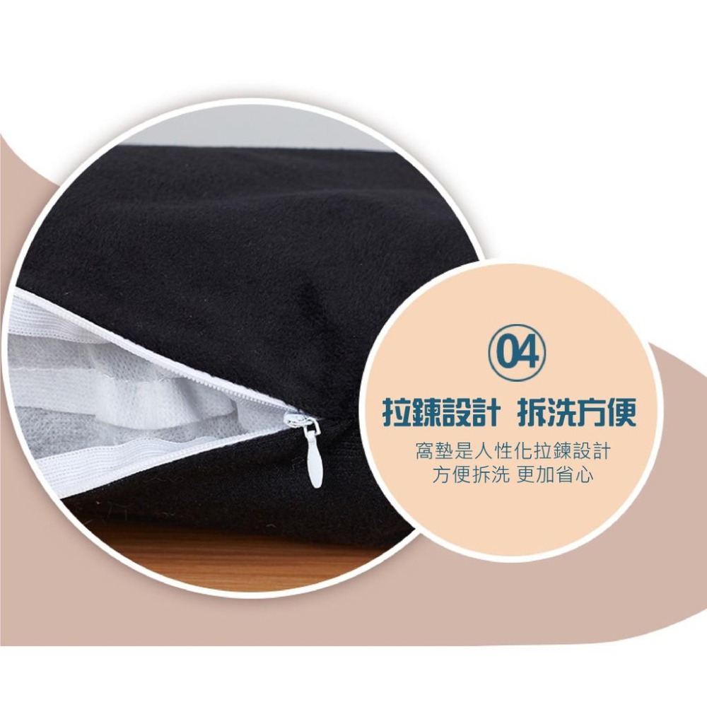 這個貓窩的臉看起來也太欠揍了吧~四季通用寵物窩 不屑黑貓 創意萌貓 狗窩 貓窩 睡窩 睡床 睡墊 寵物房子 保暖窩-細節圖4