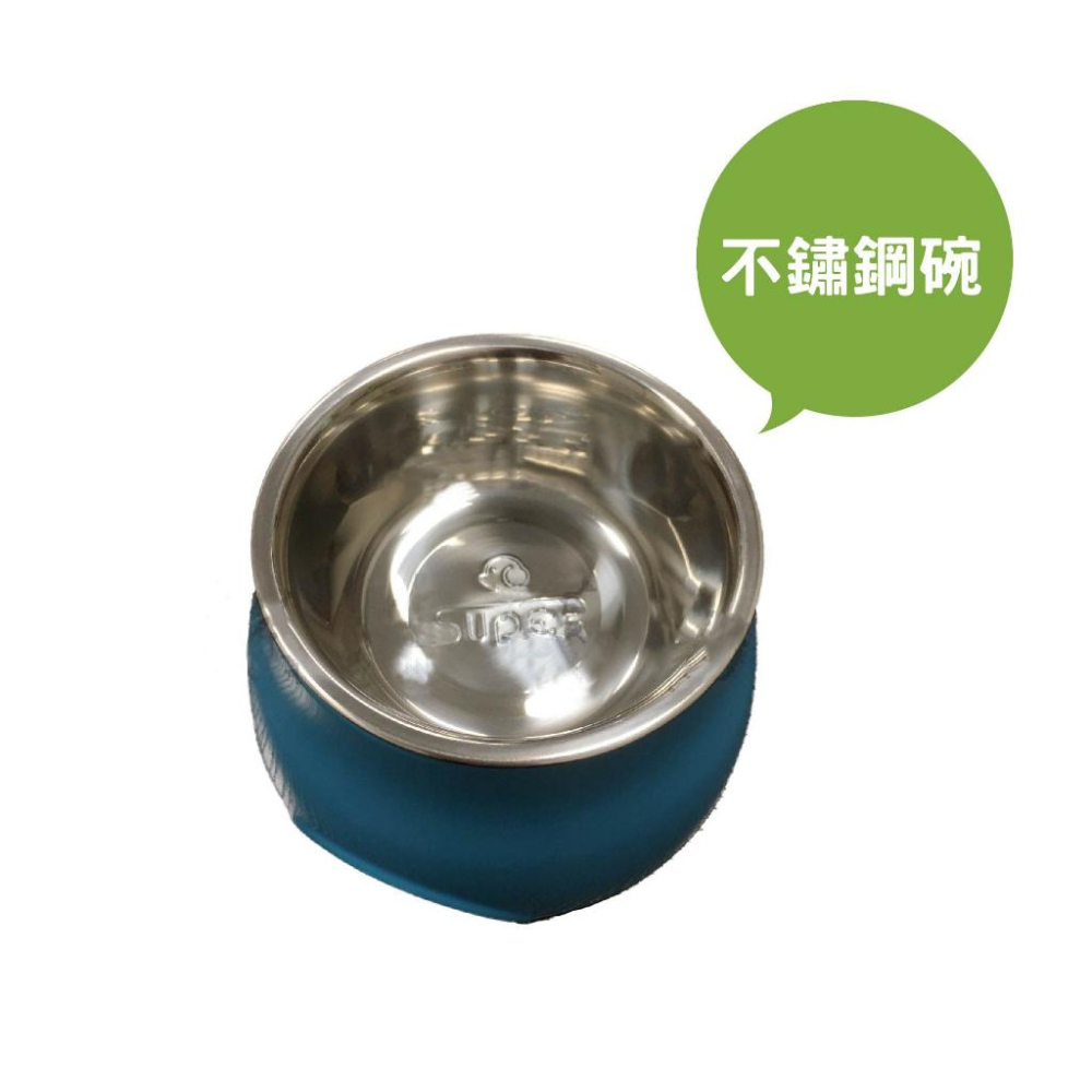 SUPER休普寵物碗 高身健康碗 寵物專用碗 不銹鋼碗 狗碗 貓碗 高腳碗-細節圖3