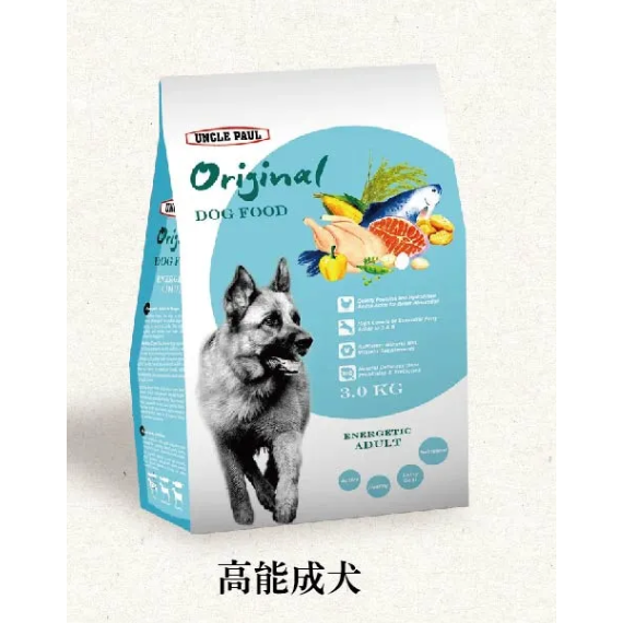 保羅叔叔 田園生機狗食 UNCLE PAUL 全系列 狗糧 狗飼料 幼犬 全齡犬 抗老 消化道 短鼻犬 大包-細節圖7
