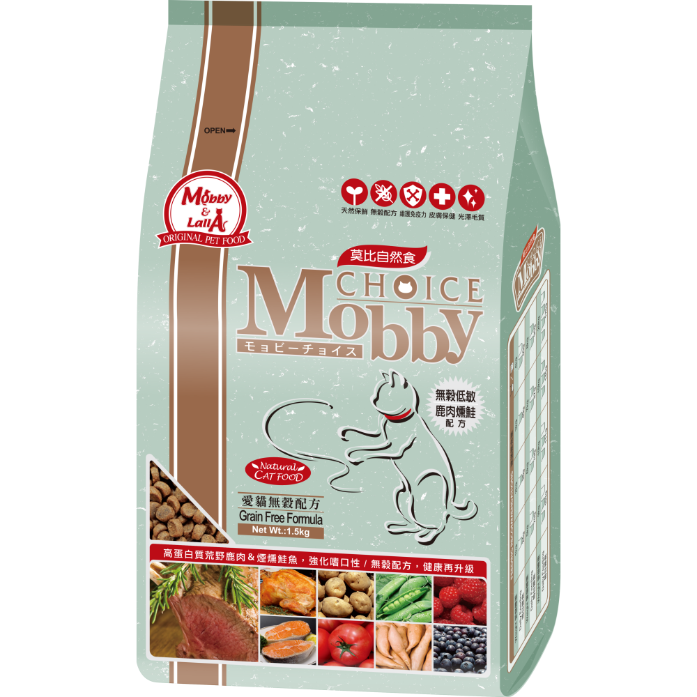 Mobby莫比自然食全系列小包 貓用 貓糧 乾糧 貓飼料-細節圖2