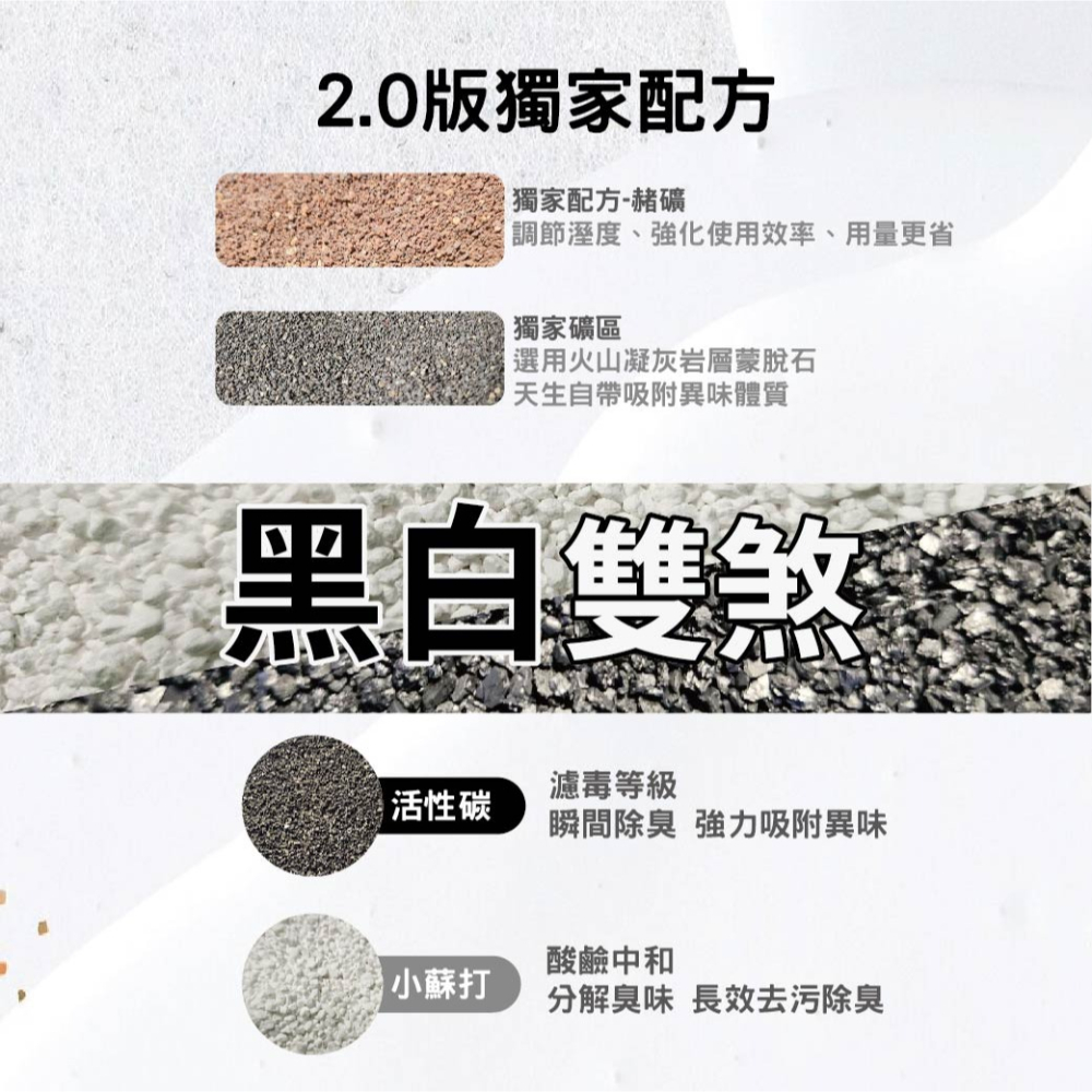 寵物部長 全新改款 蒙脫石礦砂2.0拿鐵版 蒙脫石礦砂 礦砂 黏土礦 黏土質地 寵物用品 低粉塵 貓砂 三秒凝結 貓砂-細節圖2