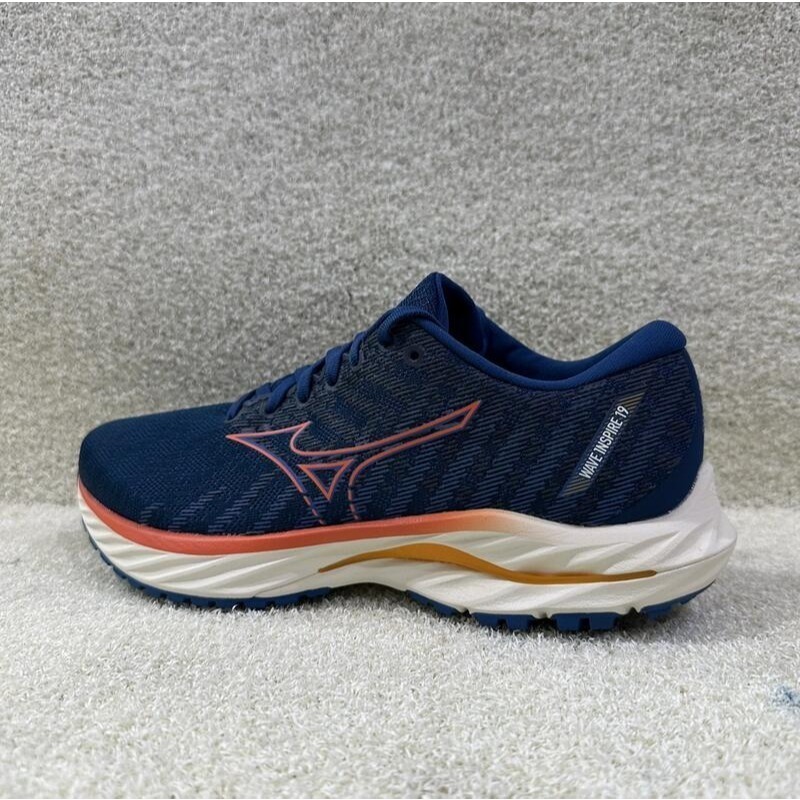 = 威勝 運動用品 = 23年下 Mizuno WAVE INSPIRE 19 男慢跑鞋 J1GC234455-細節圖2