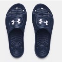 = 威勝 運動用品 = UNDER ARMOUR Locker IV 男拖鞋 3023758-401 (深藍)-規格圖4