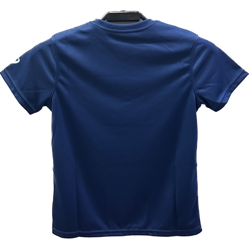= 威勝 運動用品 = Asics 童 短袖上衣 2034A895-400 (深藍)-細節圖3
