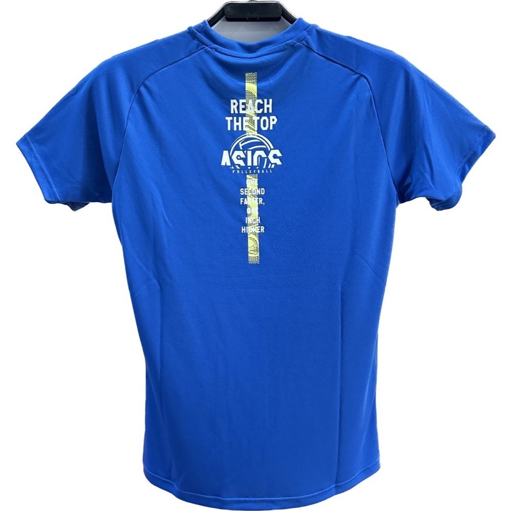 = 威勝 運動用品 = Asics 男 短袖上衣 2051A347-401 (藍)-細節圖2