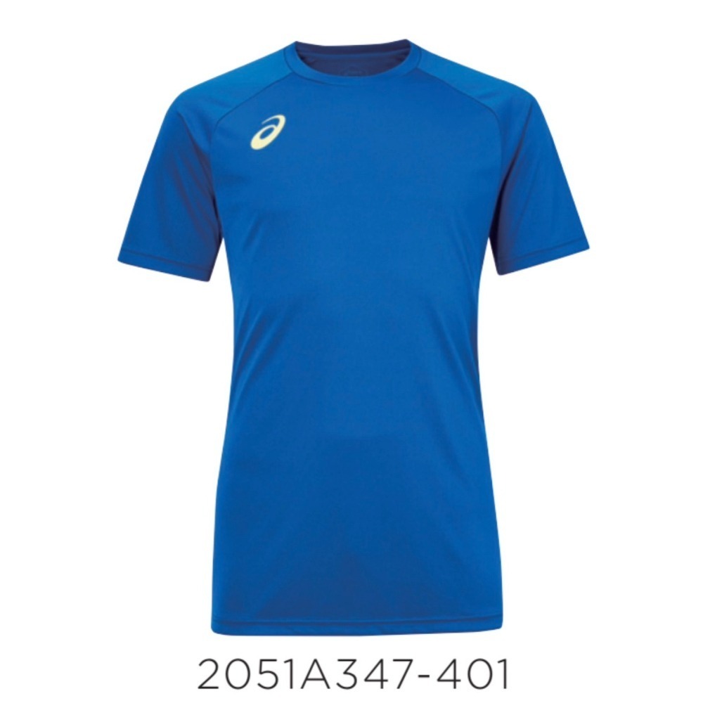 = 威勝 運動用品 = Asics 男 短袖上衣 2051A347-401 (藍)-細節圖3