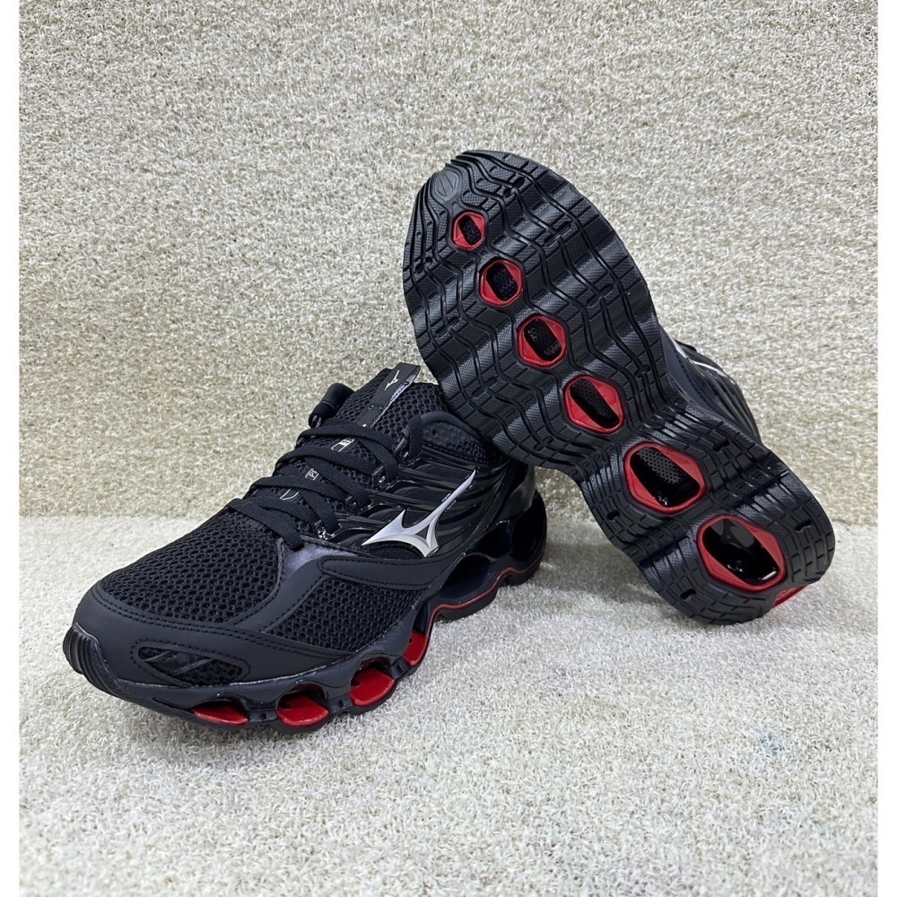 = 威勝 運動用品 = Mizuno WAVE PROPHECY 13 S 男慢跑鞋 J1GC244905-細節圖4