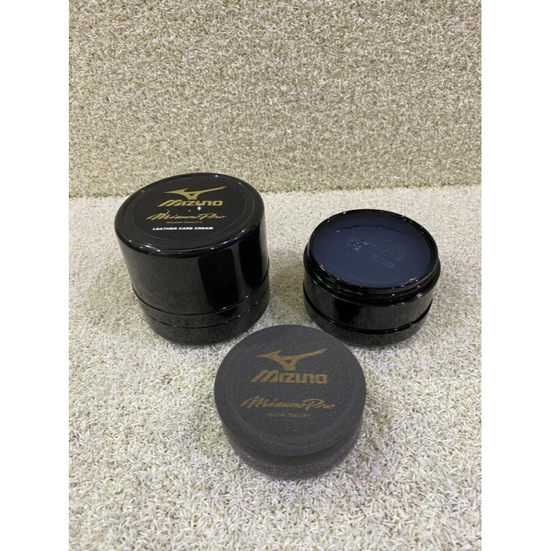 = 威勝 運動用品 = Mizuno PRO 高級保革霜 日本製 附海綿 1GJYG50500-細節圖2