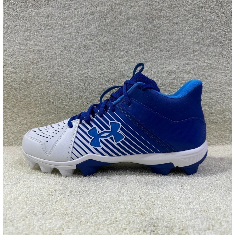 = 威勝 運動用品 = UA Leadoff Mid RM 中筒棒、壘球膠釘鞋 3025590-400-細節圖2
