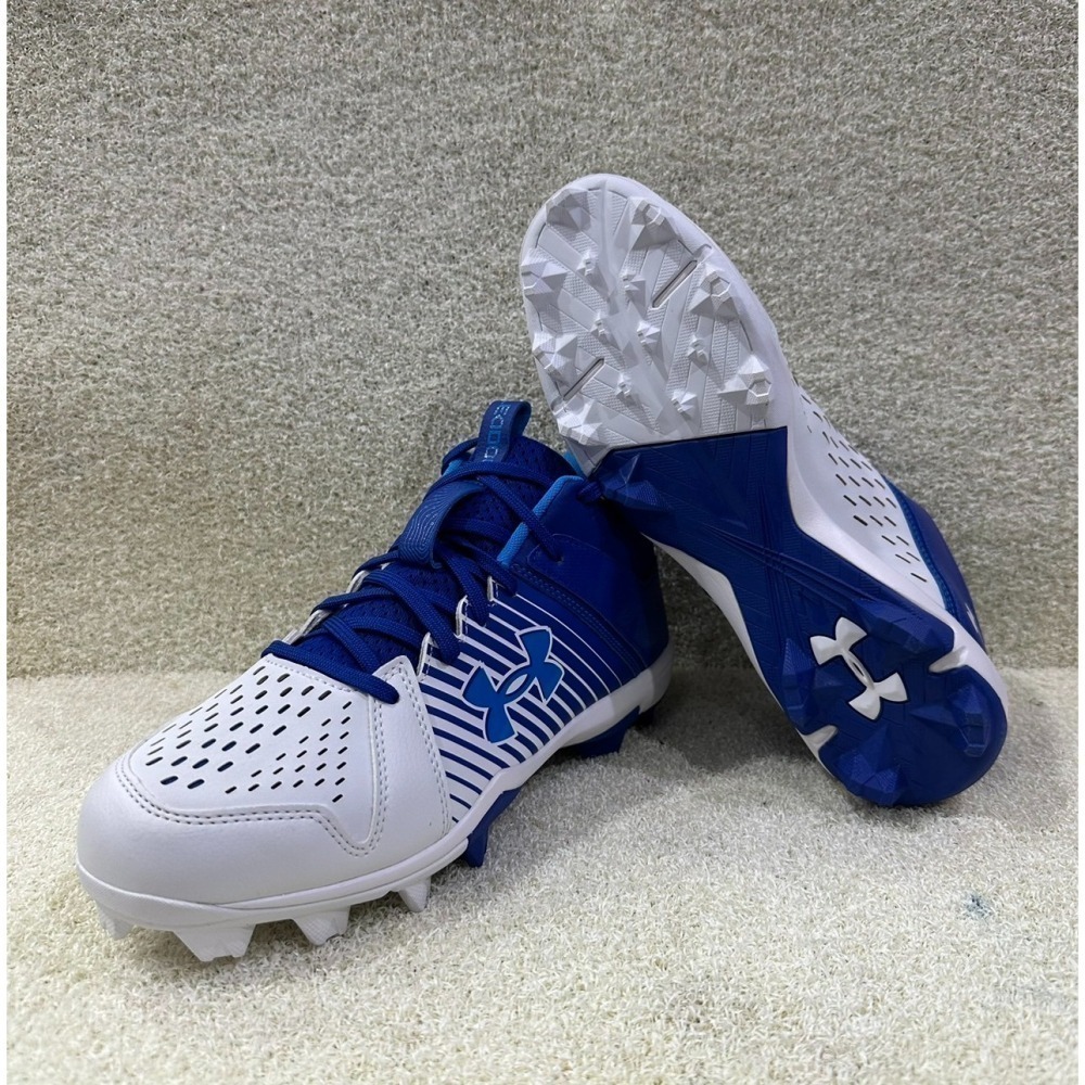 = 威勝 運動用品 = UA Leadoff Mid RM 中筒棒、壘球膠釘鞋 3025590-400-細節圖4