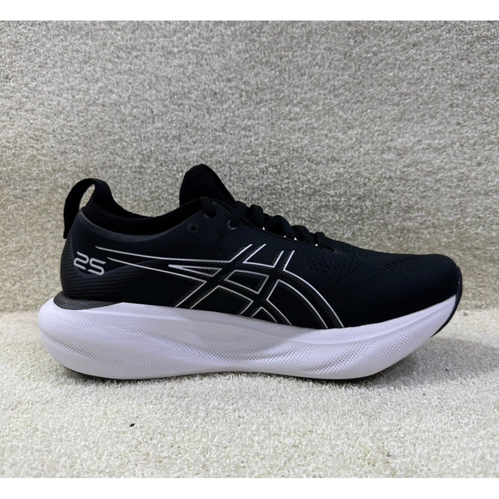 = 威勝 運動用品 = 23年下Asics GEL-NIMBUS 25 (2E寬楦) 男慢跑鞋 1011B625-001-細節圖3